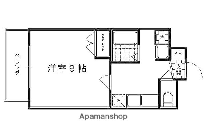 Peaceful朱雀(ピースフル)の間取り