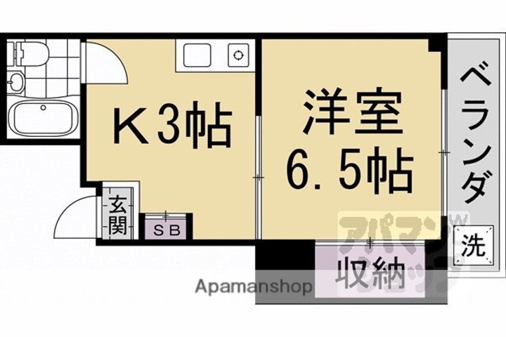 メゾン田中嘉201の間取り