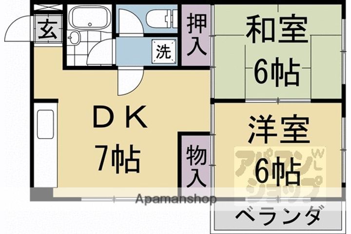 アーバンライフ大塚102の間取り