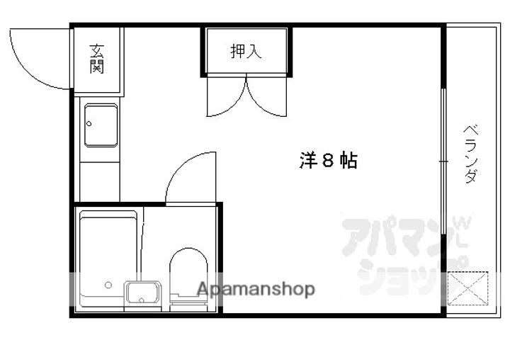 リバーサイド四ノ宮302の間取り