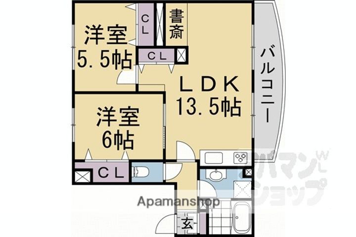 辻マンション3の間取り