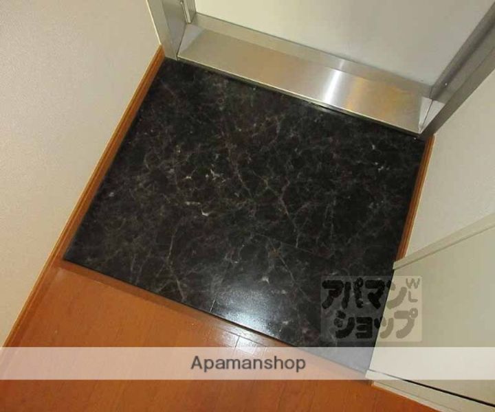 レオパレスヤングフォレストAの玄関