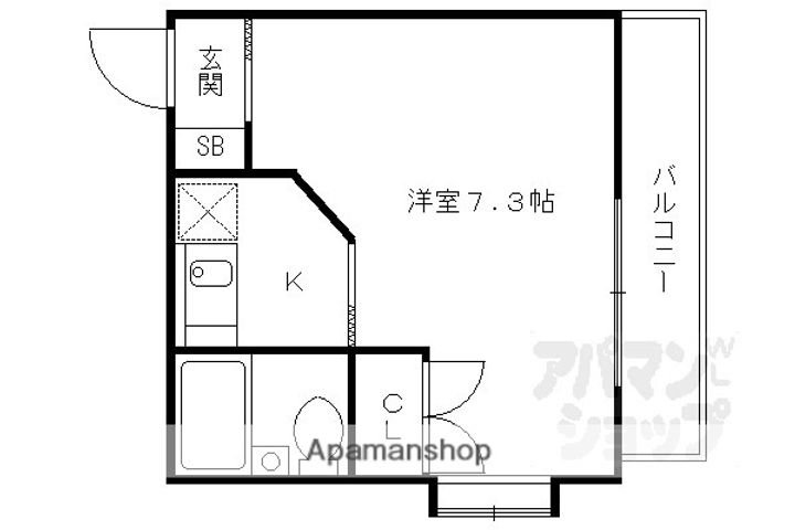 メゾンレザンジュ3-Aの間取り