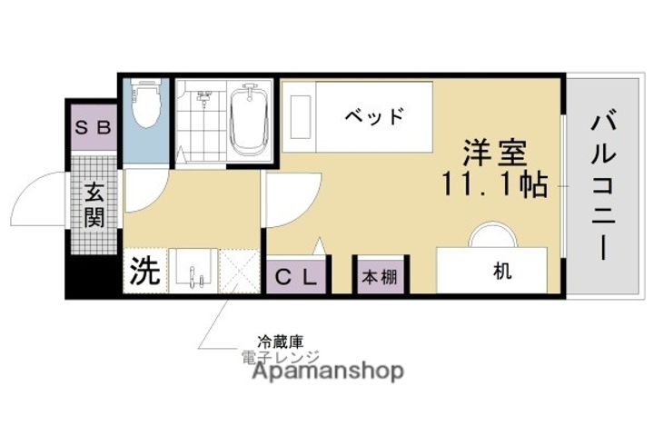 ドーミー山科東野I-別の間取り