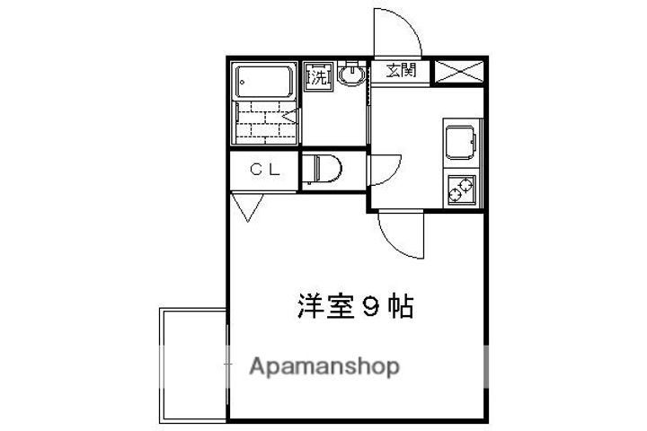 アークリード五条堀川の間取り