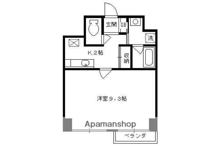 K’S CUBE東山の間取り