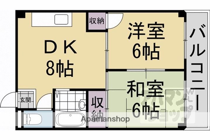 グレース嵐山の間取り