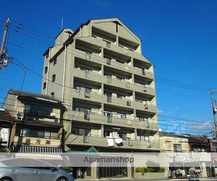 京都府京都市下京区夷馬場町の賃貸マンションの外観