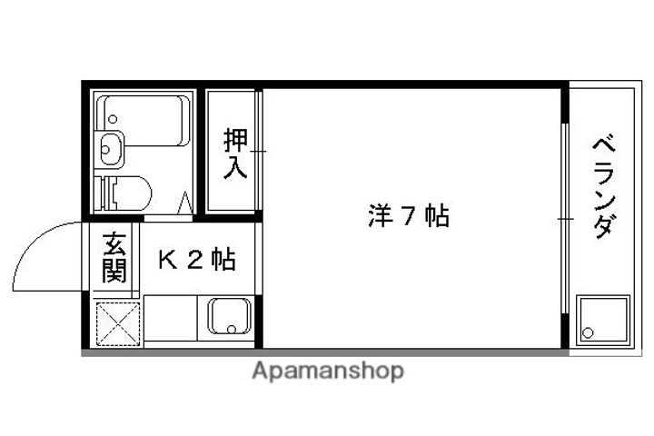 メゾンラメール301の間取り