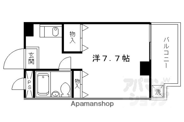 第35長栄クリーンハイツ山黄402の間取り