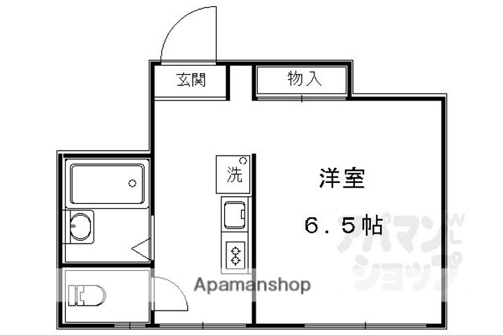 メゾンワイズ205の間取り