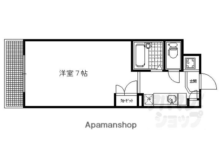 パルティーレII503の間取り