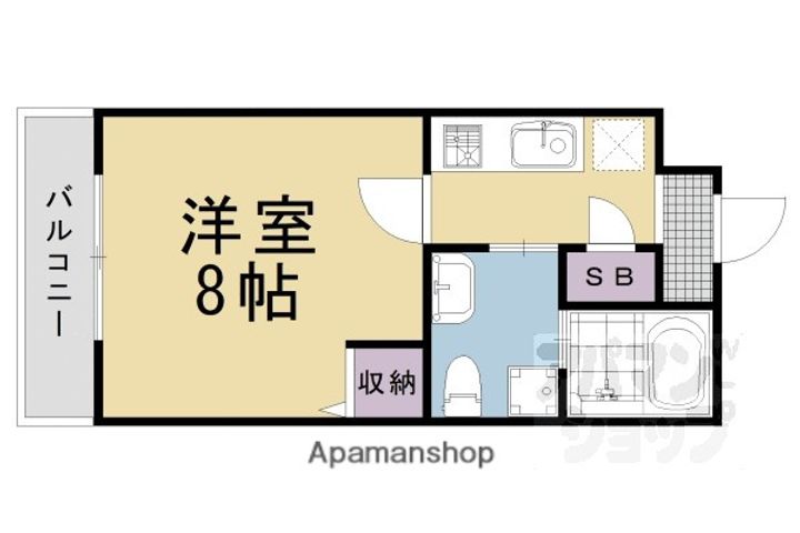 GLADVIS二条式部の間取り