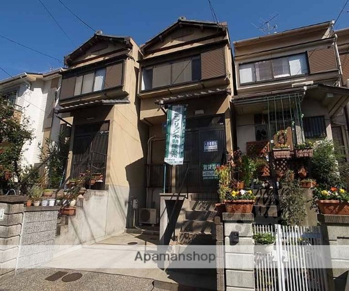 京都府京都市山科区東野中井ノ上町(一戸建)の賃貸物件戸建ての外観