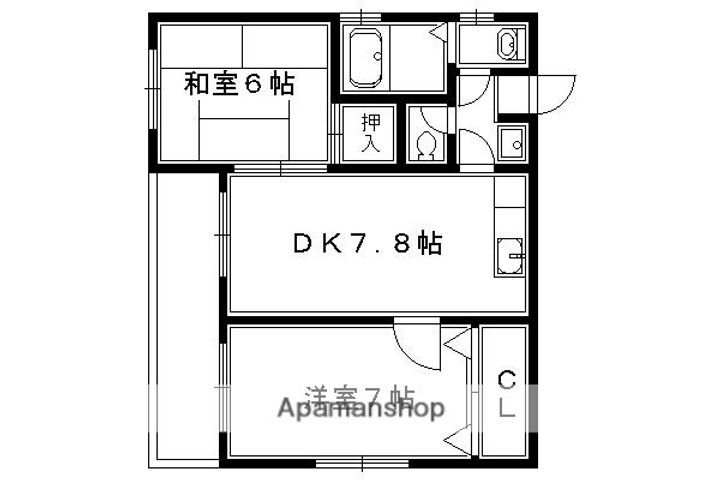 DAKOTA HOUSE203の間取り