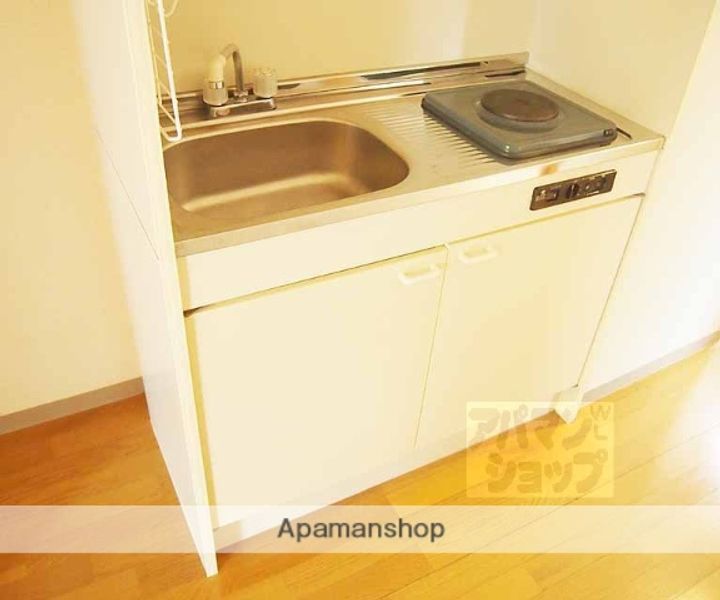 京都府京都市下京区中堂寺南町の賃貸マンション203のキッチン