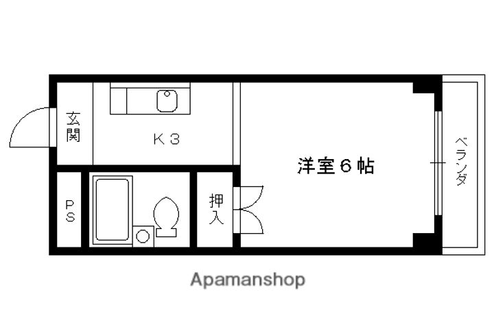 ドミール大鷺の間取り