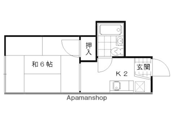 第二船岡山荘の間取り