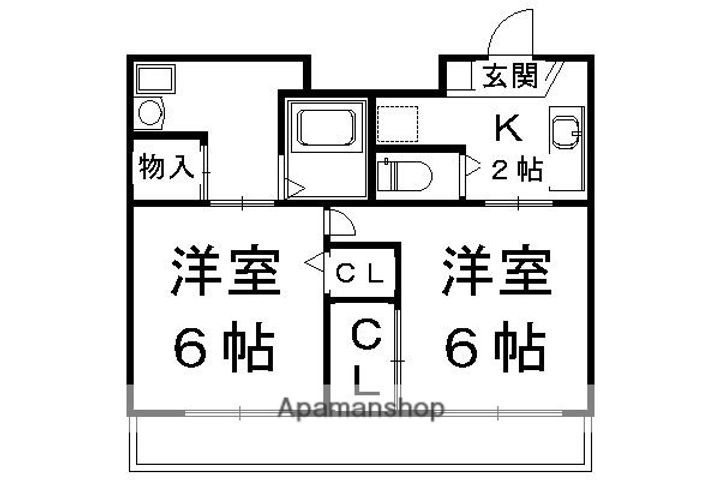 アッツエリマンション303の間取り