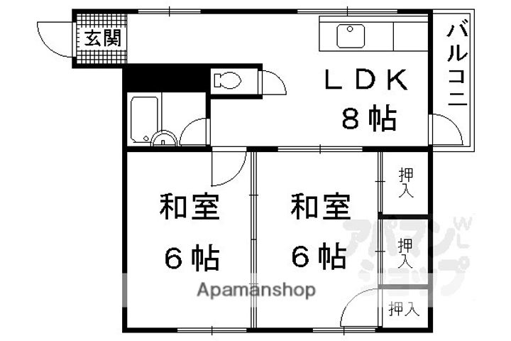 アンフィニビル303の間取り