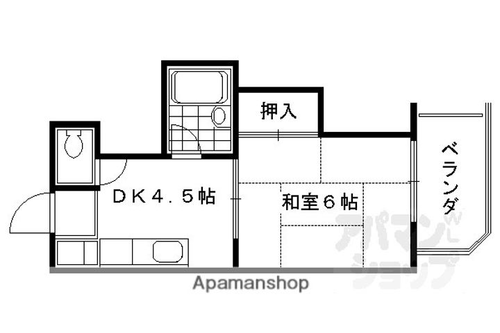 梅津シャトープレザンス502の間取り