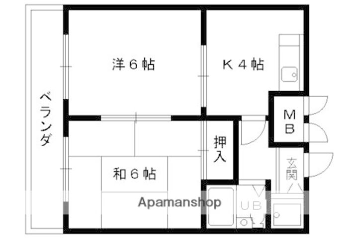 メゾン・ド・シプレ202の間取り