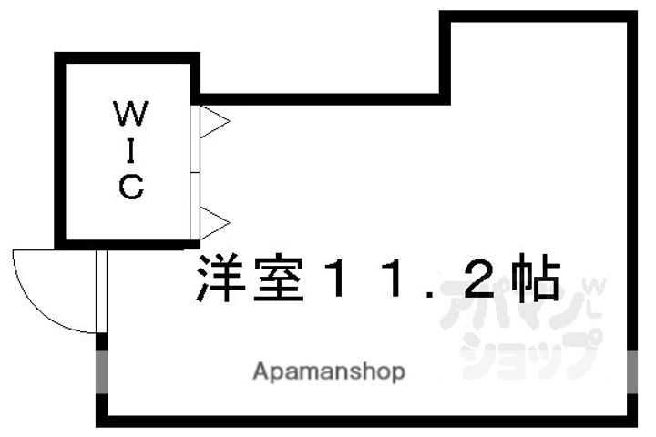 カーサミーア北白川205の間取り