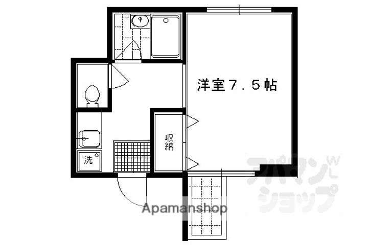 寿苑ビル1Aの間取り