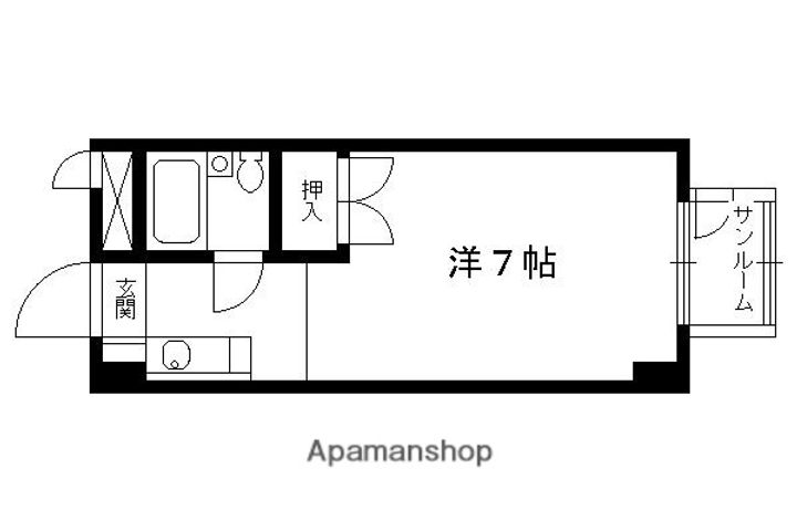 KITANOクレセント408の間取り