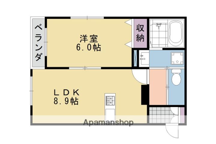 ラ・グレイス下鴨102の間取り