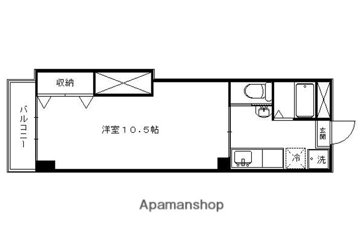 中嶋マンションC5の間取り