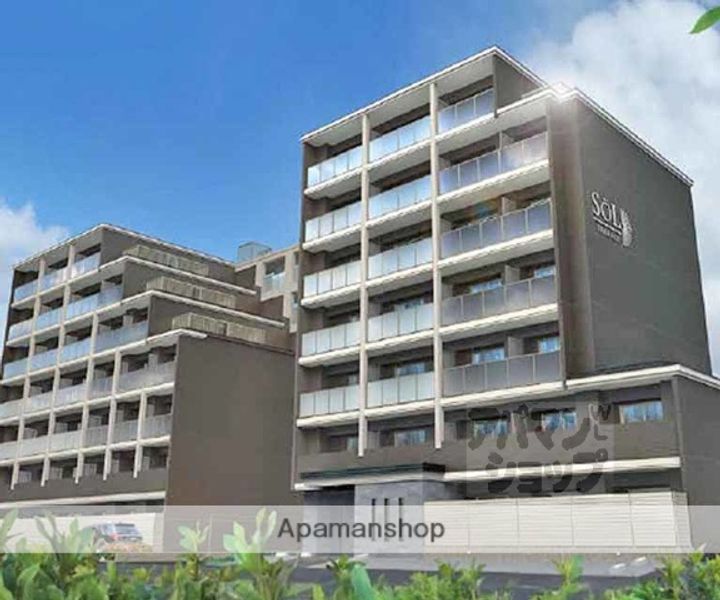 ソルテラス京都西院 STATION SIDEの外観