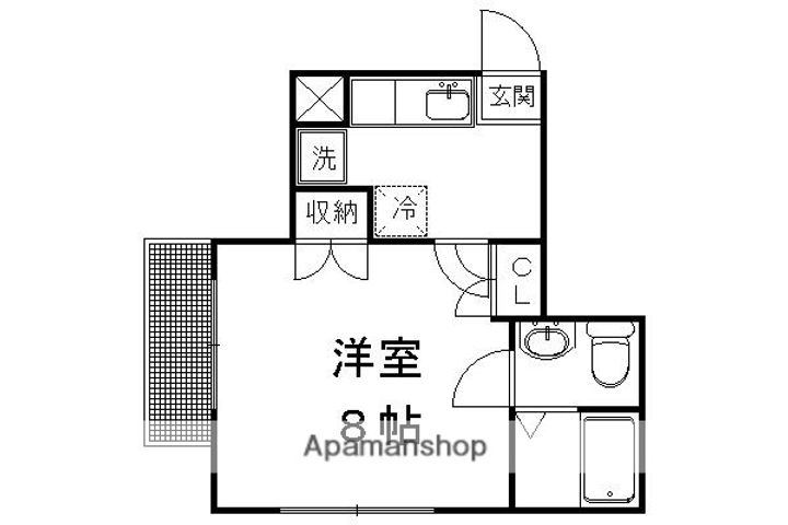 HEIGHTS華303の間取り