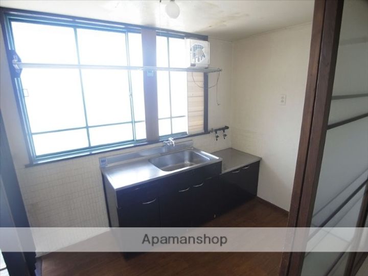 京都府京都市左京区北白川上別当町の賃貸アパートのキッチン