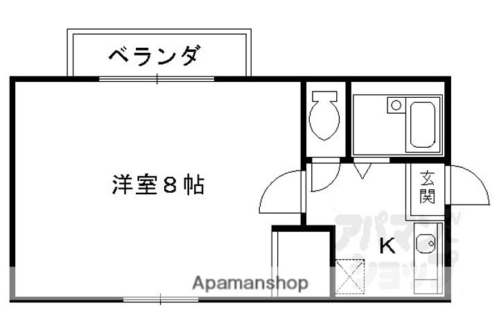 ウィズ山喜201の間取り