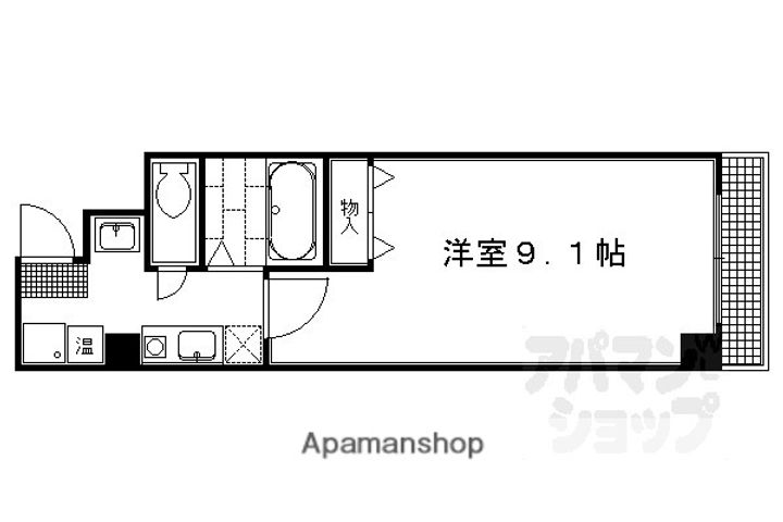 トゥインクル京都301の間取り