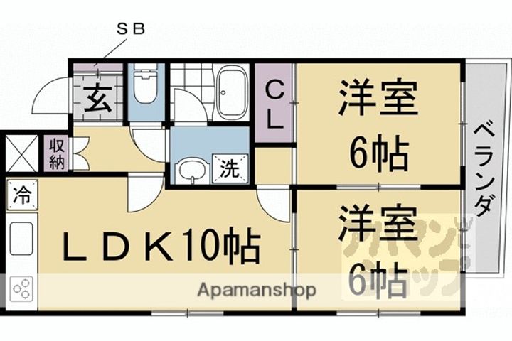 藤波ビル402RVの間取り