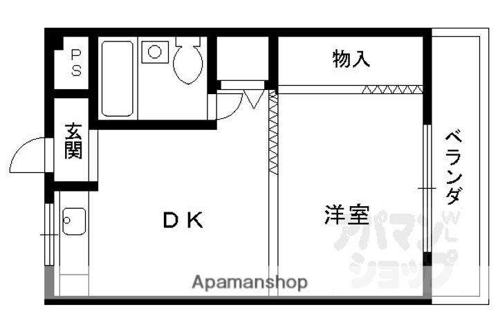 CERA御池302の間取り