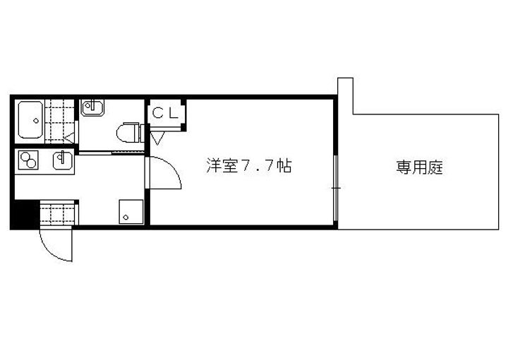 JUNE御所西102の間取り