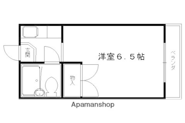 とみやグリーンレジデンス103の間取り