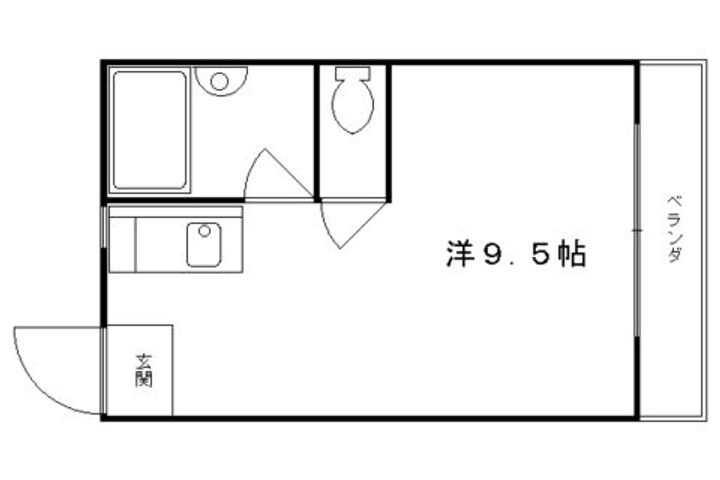 アスピリエきよみ203の間取り