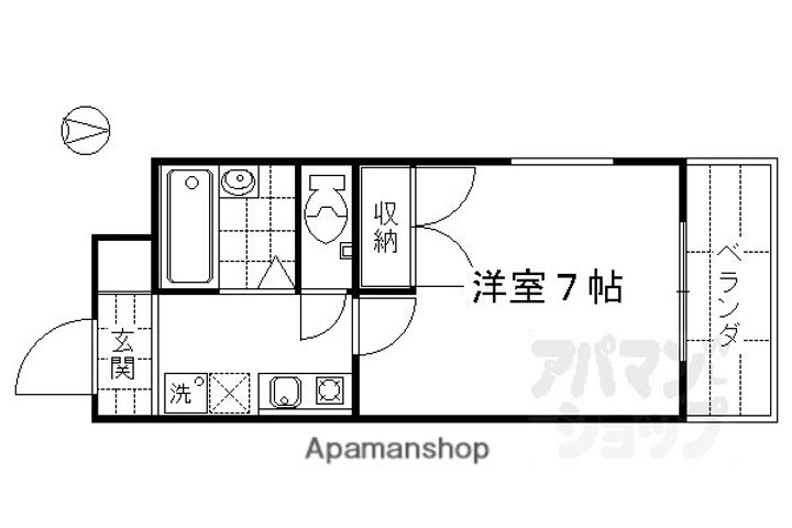 アルカディア106の間取り