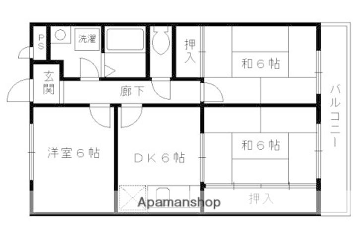 ミローズコートの間取り