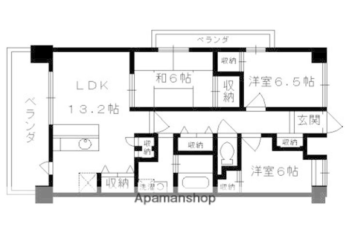 グランK’Sージオの間取り