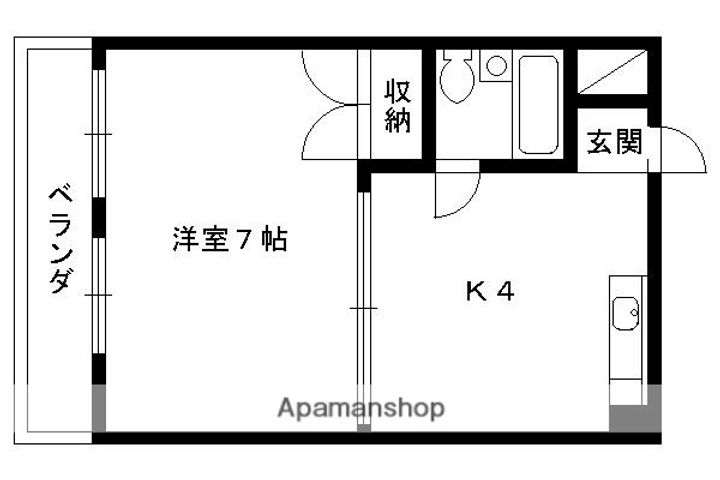 ラビットハイツの間取り