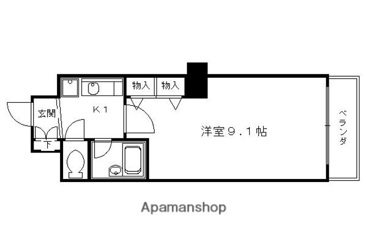 デ・リード&サンヴェール桂川東の間取り