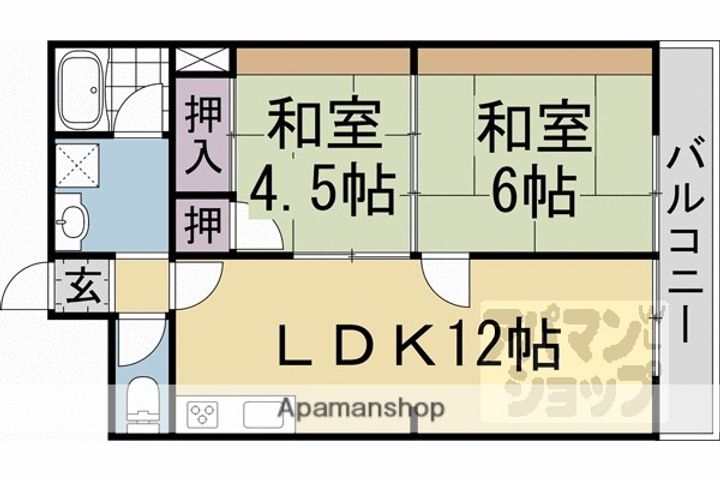 ルミネ玉山の間取り