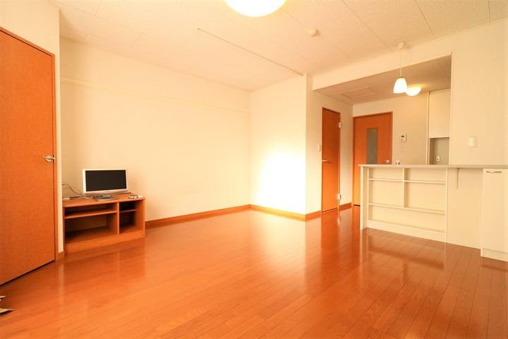 レオパレス罧原の居間