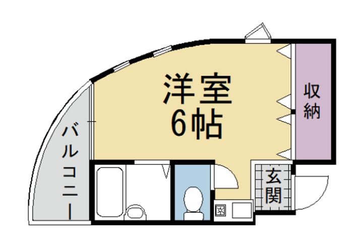 ルモンド安町402の間取り