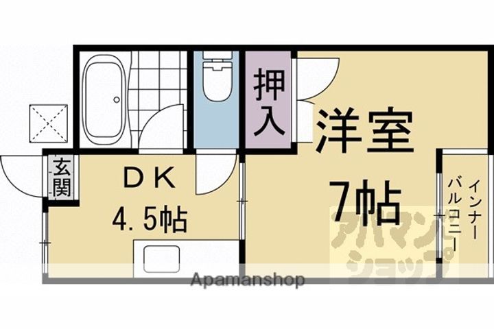 ハイツマツモト303の間取り